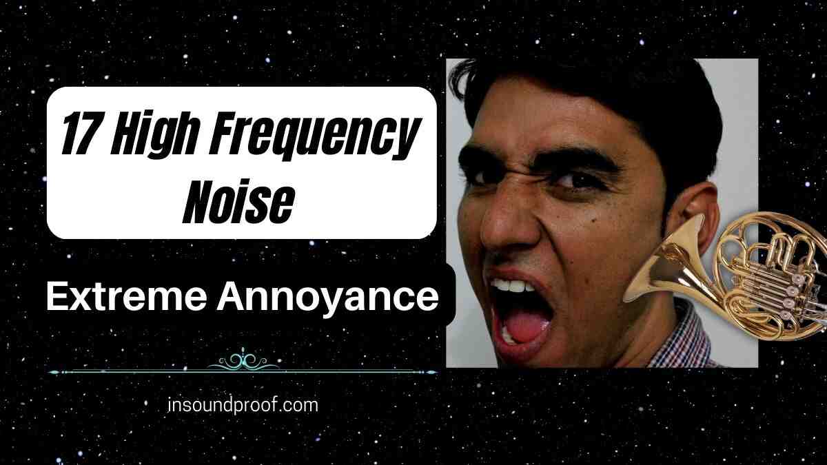 High Frequency Noise to Annoy Neighbours